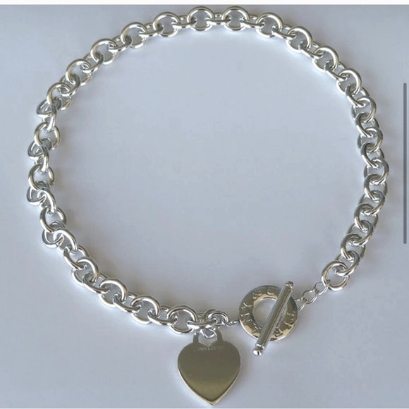 Tiffany & Co. Jewelry - Tiffany & Co Toggle Heart Tag Necklace